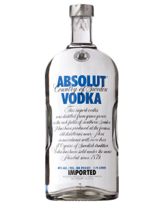 Absolut 80 Proof Vodka