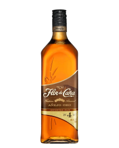 Flor de Caña 4 Years Añejo Gold Rum 1 LT