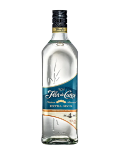 Flor de Caña 4 Years White Rum 1 LT