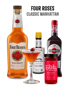 Four Roses Classic Manhattan Cocktail Kit