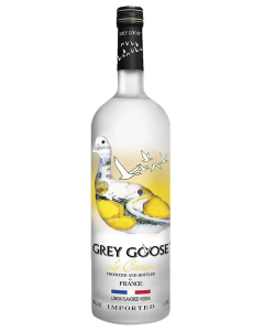 Grey Goose Le Citron Flavored French Vodka 1.75 LT