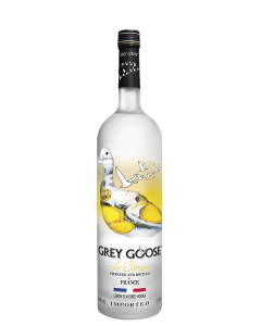 Grey Goose Le Citron Flavored French Vodka 750 ML