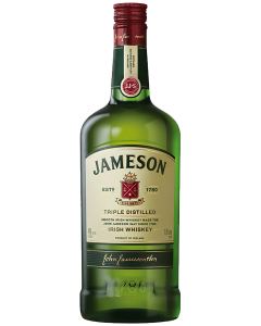 Jameson Triple Distilled Irish Whiskey 1.75 LT