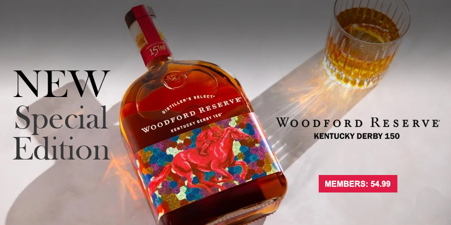 New Special Edition Woodford Reserve Kentucky Derby 150 Members: 54.99