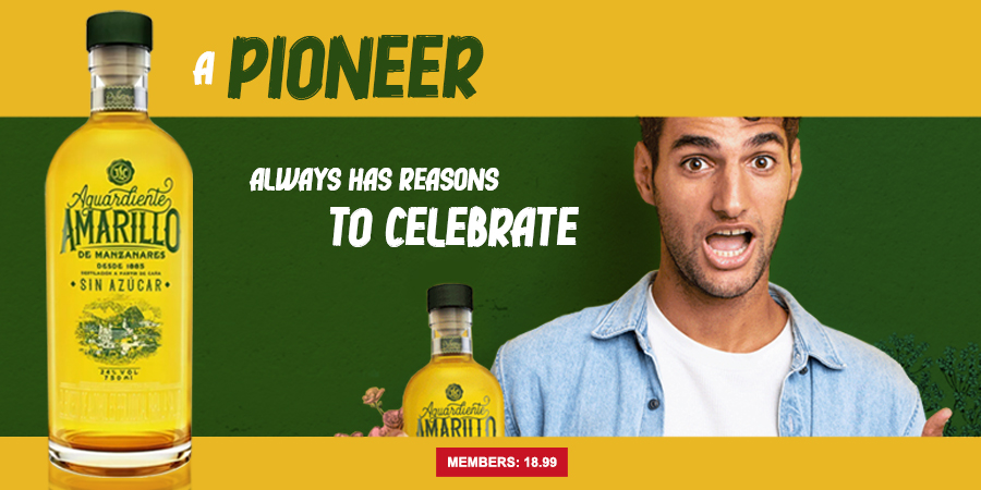 A pioneer always has reasons to celebrate. Buy Now: 18.99